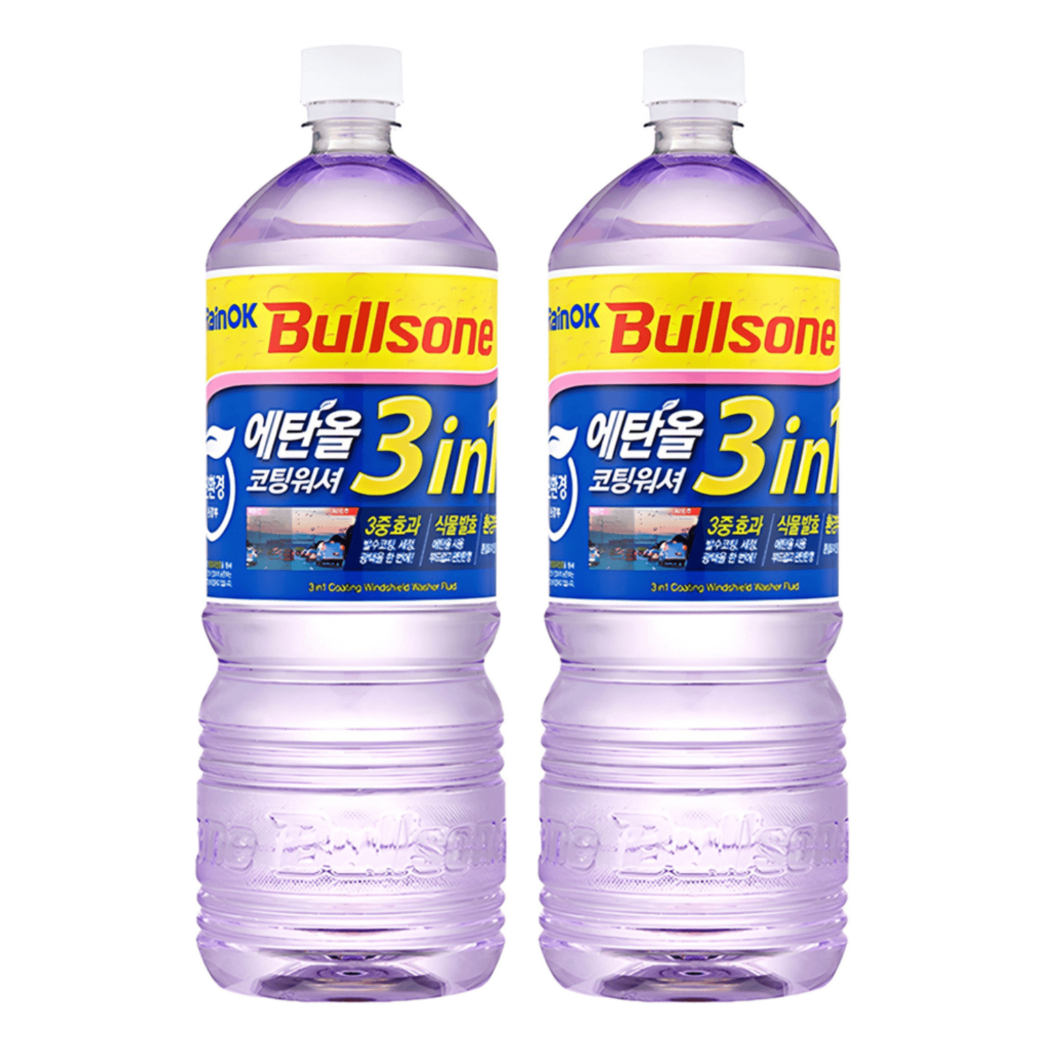 불스원 Rain OK 에탄올 3in1 발수코팅 워셔액